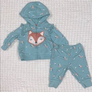 Cute Sweat Set for baby girl